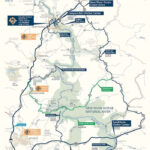 The New River Gorge Scenic Drive Is A Loop Around West Virginia Inside West Virginia Scenic Drives Map