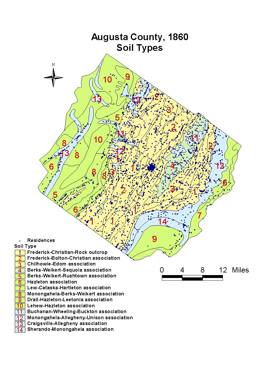 The Valley Of The Shadow: Maps And Images within Map of Augusta County Virginia