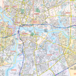 Tidewater, Va Wall Mapkappa   The Map Shop Within Tidewater Region Of Virginia Map