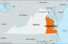 Tidewater | Virginia, Map, &amp; History | Britannica in Map Of Virginia Tidewater Region