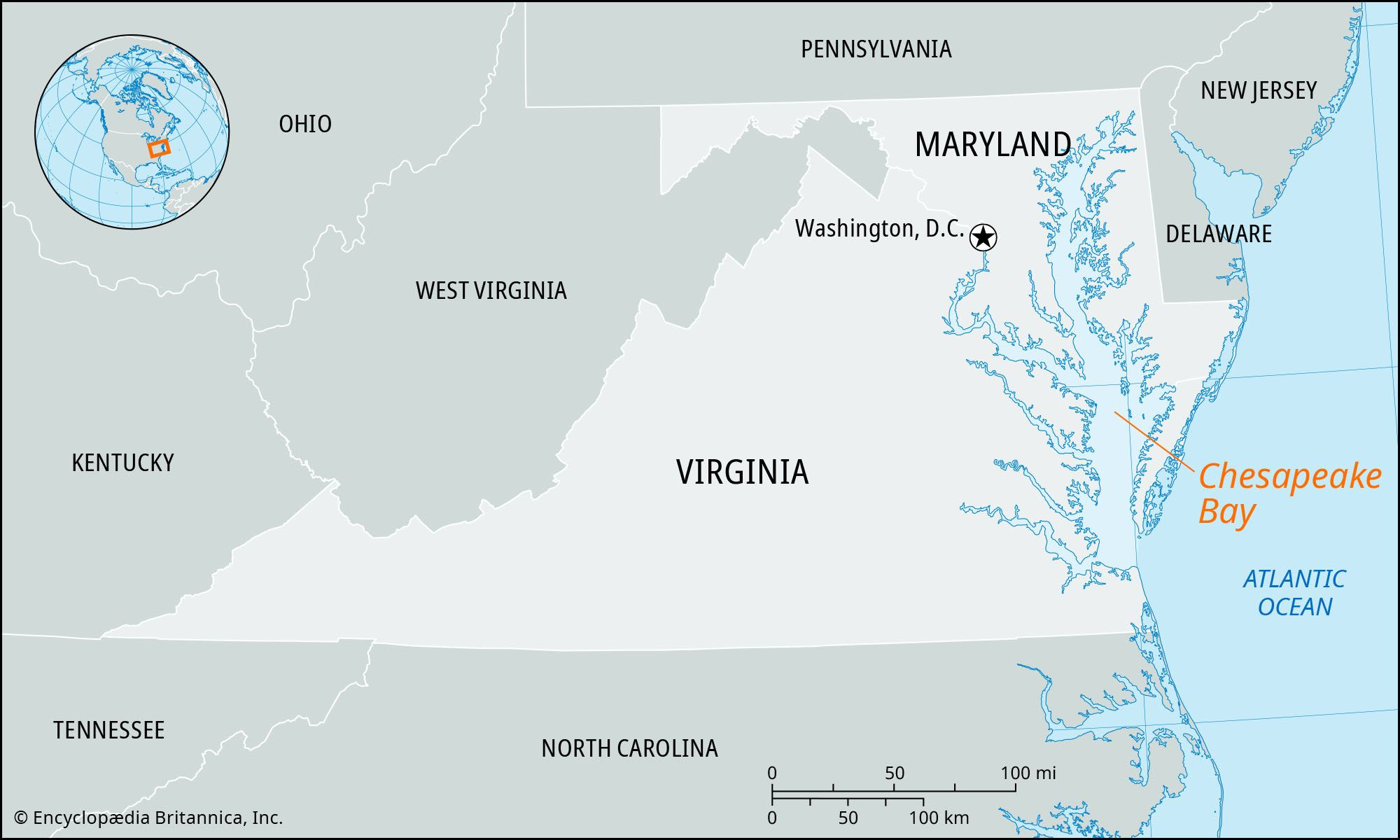 Tidewater | Virginia, Map, &amp;amp; History | Britannica throughout Tidewater Region Of Virginia Map