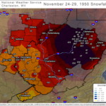 Top Snow Storms Within West Virginia Snowfall Map