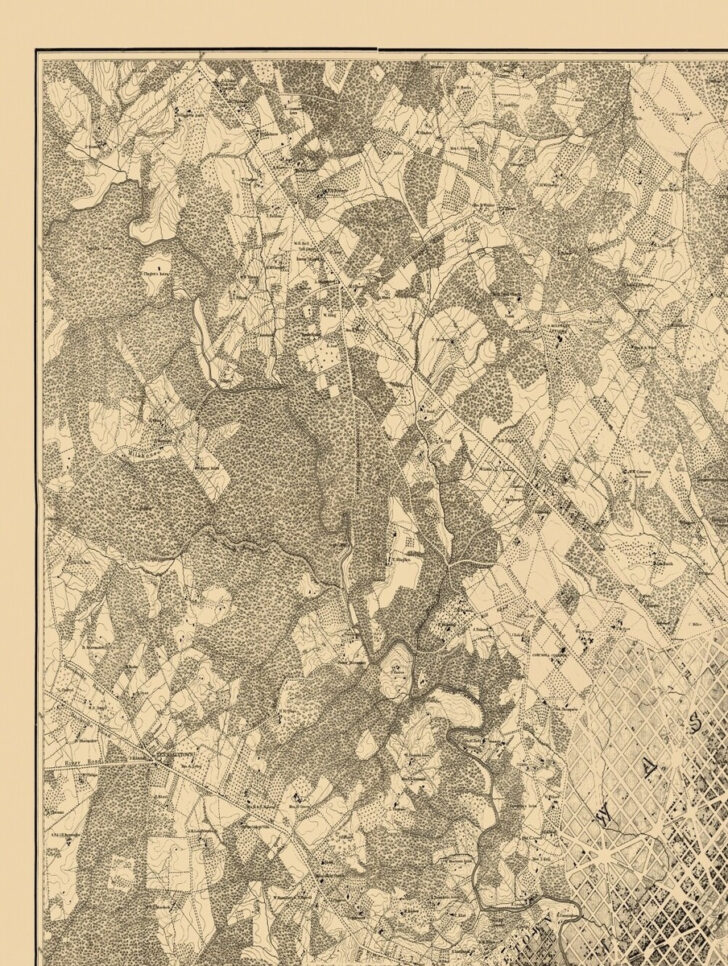 Boschke Map of Northern Virginia