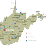 Travel Tools In West Virginia   Almost Heaven   West Virginia Inside Airports In West Virginia Map