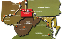 Tri State Trail Initiative inside Ohio West Virginia Pennsylvania Map