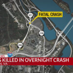 Two Teens Killed In Arlington Crash Regarding Fatal Car Accident On Route 66 Virginia Map