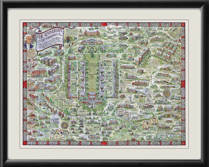 Map of University of Virginia