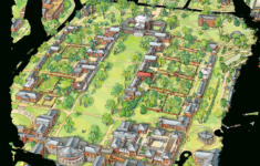 University Of Virginia Visitor Guide And Map 2022 2023 V.9 throughout Map Of University Of Virginia