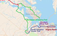 Vb Gets $14.9M Grant To Build Portion Of Bike Path Connecting with Virginia Beach Bike Trails Map