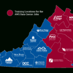 Vccs 23Schools Map 1 | Fast Forward In Virginia Colleges On A Map