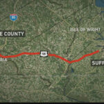 Vdot Discusses Future Of Route 58 In Suffolk Throughout Map Of Route 58 In Virginia
