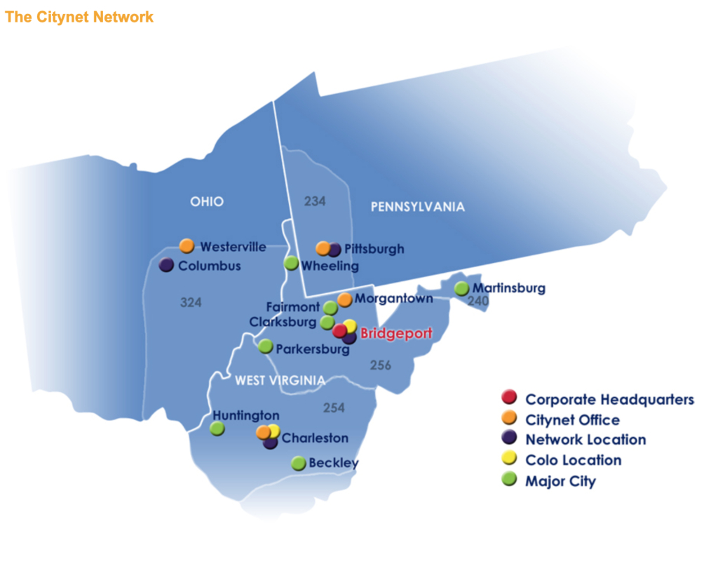 Vetro | Vetro Welcomes West Virginia&amp;#039;S Citynet To Our Global regarding Fiber Internet in West Virginia Map