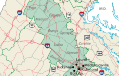 Virginia 7Th Congressional District inside Virginia 7th Congressional District Map
