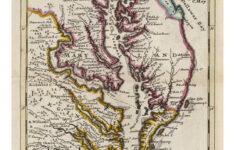 Virginia And Maryland (Chesapeake Bay And Delmarva) 1736 Mapherman Moll  - Md Chesapeake Bay Reprint - Etsy.de pertaining to Map Of Chesapeake Bay Virginia