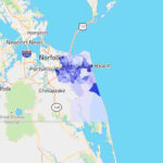 Virginia Beach Crime Rates And Statistics   Neighborhoodscout Regarding Virginia Beach Crime Rate Map
