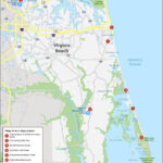 Virginia Beach Map, Virginia   Gis Geography In Street Map Of Virginia Beach