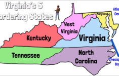 Virginia Bordering States Song (Prod.yung Troubadour) in Map Of Virginia And Neighboring States