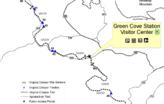 Virginia-Carolina Railroad (Virginia Creeper) throughout Map Of Virginia Creeper Trail