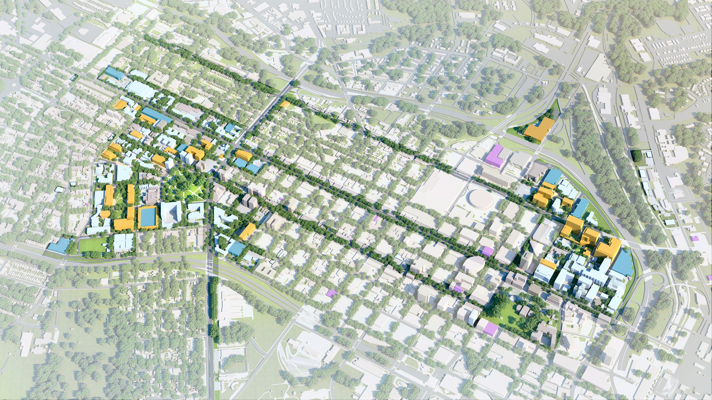 Virginia Commonwealth University — One Vcu Master Plan — Ayers for Virginia Commonwealth University Campus Map