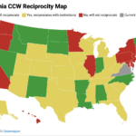 Virginia Concealed Carry Reciprocity Guide   Proarmory With Regard To Virginia Concealed Carry Reciprocity Map