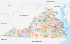 Virginia Counties Map | Mappr pertaining to Virginia County Map With Zip Codes