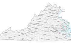 Virginia County Map And Independent Cities - Gis Geography with regard to Map of Virginia By County