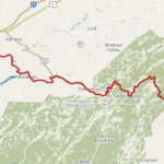 Virginia Creeper Trail   Leisure Travel Vans Pertaining To Virginia Creeper Trail Map
