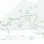Virginia Creeper Trail Maps Within Map Of The Virginia Creeper Trail