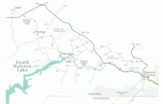 Virginia Creeper Trail Maps within Map of Virginia Creeper Trail