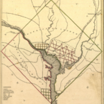 Virginia District Of Columbia Boundary Throughout Map Of Virginia DC Area
