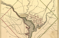 Virginia-District Of Columbia Boundary within Map of Virginia Washington DC Area