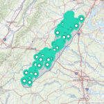 Virginia Gold Pyrite Belt Mining District, Virginia | The Diggings™ Regarding Virginia Gold Pyrite Belt Map