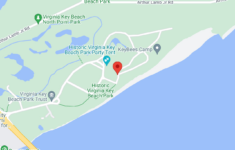 Virginia Key Beach Park intended for Virginia Key Beach Park Map
