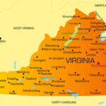 Virginia Map   Guide Of The World Within Richmond On Map Of Virginia