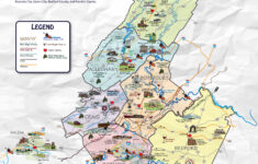 Virginia Mountains Region Map within Blue Ridge Mountains Virginia Map