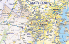 Virginia, North Carolina, Maryland &amp; Delaware Laminated Wall Map intended for Map Of Virginia Maryland And Dc
