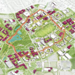 Virginia Polytechnic Institute And State University Campus Master Throughout Map Of Virginia Tech University Campus