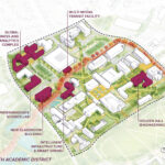 Virginia Polytechnic Institute And State University Campus Master With Regard To Map Of Virginia Tech University Campus
