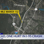 Virginia State Police: Charges Pending After Crash On I 95 Leaves Intended For Fatal Accident On 95 In Virginia Map