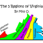 Virginia'S 5 Regions: A Study Guide Regarding 5 Regions Of Virginia Map