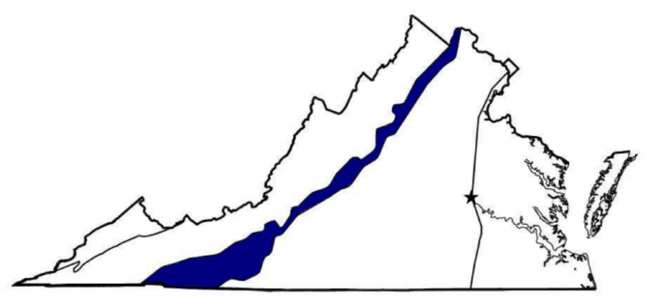 Virginia&amp;#039;S 5 Regions Jeopardy Template for Blank Map of Virginia Regions