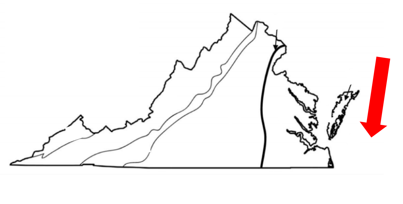 Virginia&amp;#039;S 5 Regions Jeopardy Template with regard to Blank Map of Virginia Regions