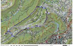 Virginia'S Triple Crown Loop Hike – 5 Day Alternative – Rev. Dr for Virginia Triple Crown Loop Map
