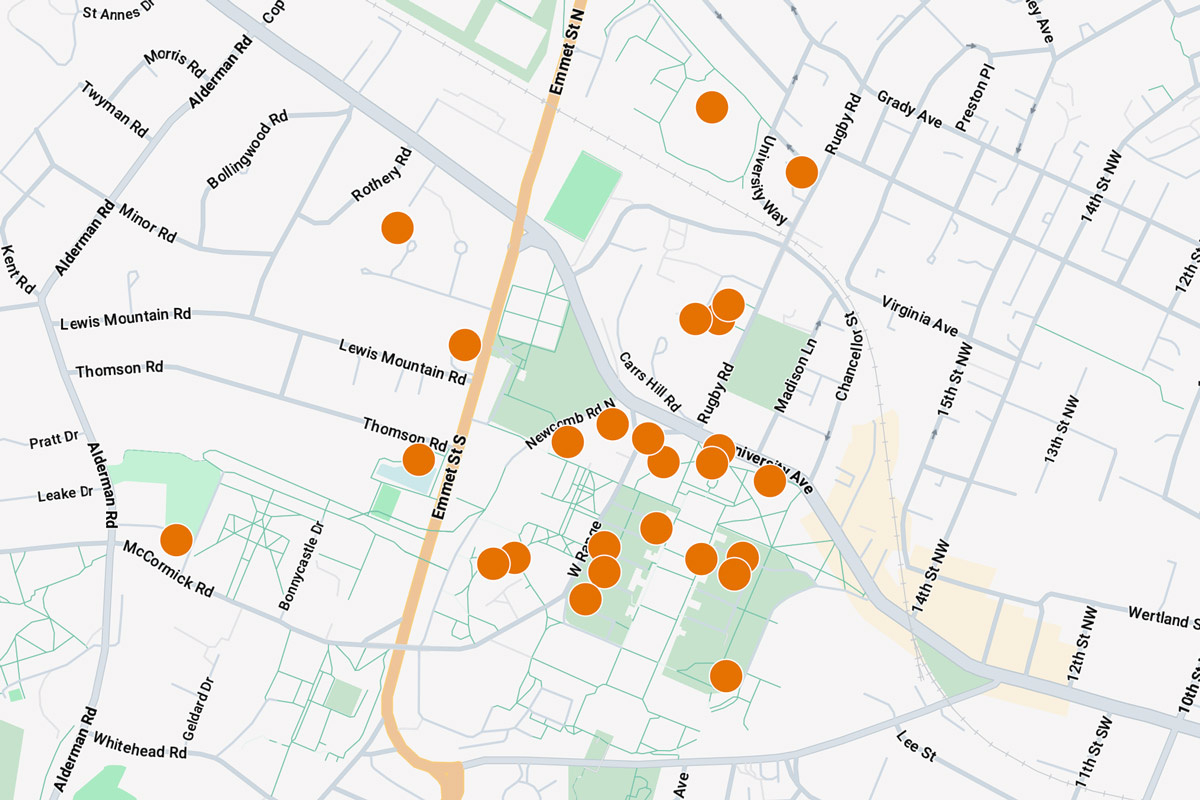 Visit Uva | The University Of Virginia within University Of Virginia Google Maps