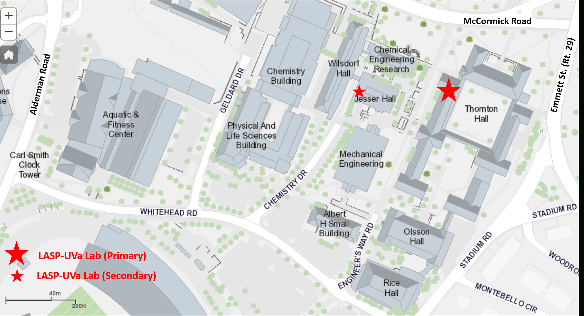 Visitors | University Of Virginia School Of Engineering And with regard to University Of Virginia Map Of Grounds