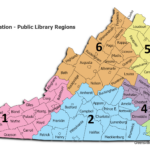 Vla Regions | Infocenter With Regard To Map Of The 5 Regions Of Virginia