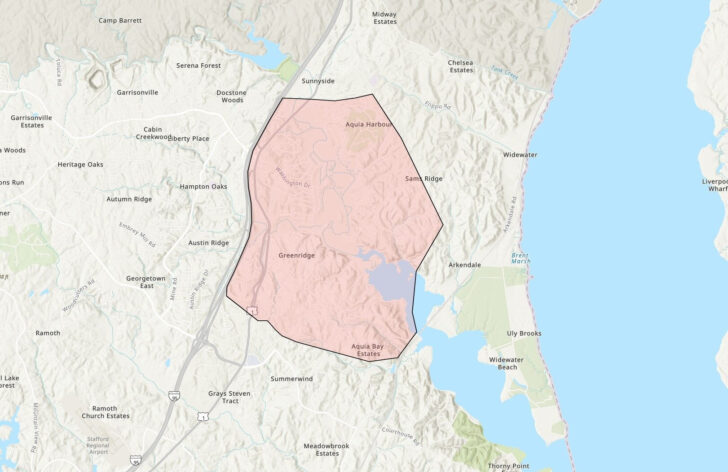 Boil Water Advisory Virginia Map