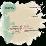 Weekend Away: Blue Rock In Washington, Virginia Regarding Blue Rock Creek Virginia Map