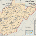 West Virginia | Capital, Population, Map, History, & Facts For Show Me The Map Of West Virginia