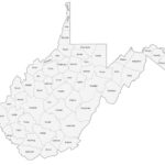 West Virginia County Map   Gis Geography Pertaining To West Virginia By County Map
